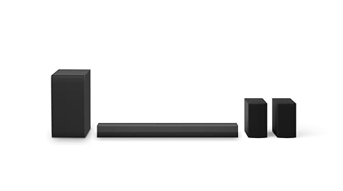 LG S40T 2.1 ch.Soundbar with Wireless Subwoofer, TV Synergy, Wow Interface, AI Sound Pro (2024 New Model)