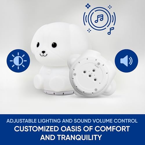 Mindfulness 'Breathing Owl' | 4-7-8 Guided Visual Meditation Breathing Light | 3 in 1 Device with Night Light & Noise Machine for ADHD Anxiety Stress Relief Sleep - Gift for Kids Adult Women Men