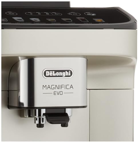 De'Longhi Magnifica Evo Automatic Espresso & Coffee Machine with Manual Milk Frother for Latte, Cappuccino, Iced Coffee, Built-in Grinder, ECAM29043SB