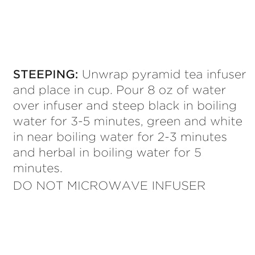 Tea Forte Warming Joy Holiday Herbal Tea Advent Calendar, Gift Set of 24 Pyramid Infuser Tea Bags with Numbered Calendar