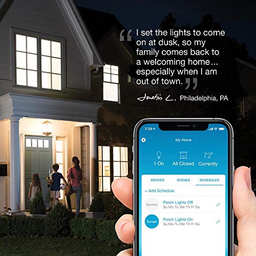 Lutron Caseta Smart Lighting Kit w/ Hub, 2 Original Dimmer Switches, 2 Pico Remotes, & More, for LED Bulbs, Works w/ Alexa, Apple Homekit, Google Home, 150W Single-Pole/3-Way, P-BDG-PKG2W-A