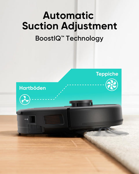 eufy Robot Vacuum 11S MAX, Super Thin, Powerful Suction, Quiet, Self-Charging Robotic Vacuum Cleaner, Cleans Hard Floors to Medium-Pile Carpets, Black