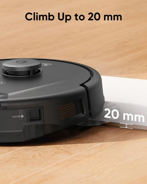 eufy Robot Vacuum 11S MAX, Super Thin, Powerful Suction, Quiet, Self-Charging Robotic Vacuum Cleaner, Cleans Hard Floors to Medium-Pile Carpets, Black