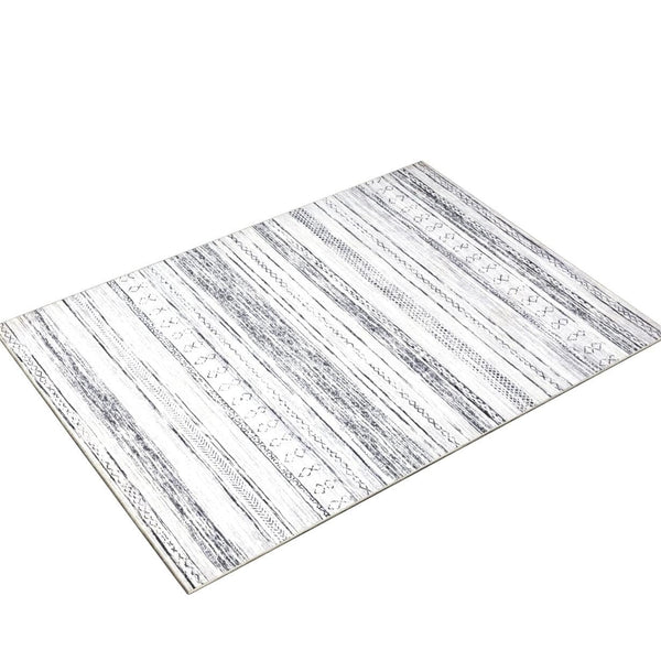 Area Rug Living Room Rugs - 5x7 Washable Large Soft Neutral Boho Moroccan Bohemian Farmhouse Rug Indoor Floor Carpet for Bedroom Under Dining Table Home Office Decor - Cream Brown