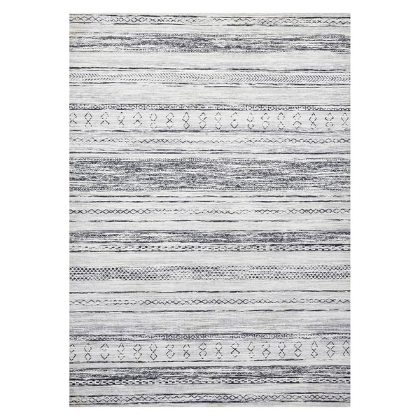 Area Rug Living Room Rugs - 5x7 Washable Large Soft Neutral Boho Moroccan Bohemian Farmhouse Rug Indoor Floor Carpet for Bedroom Under Dining Table Home Office Decor - Cream Brown