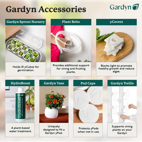 Gardyn Indoor Garden Nursery, Indoor Germination,Hydroponic Growing System - Mom Gifts -Seed Starter Tray Works w/Gardyn Home Indoor Tower Gardens, Vertical Garden Planters & Microgreens Growing Kits