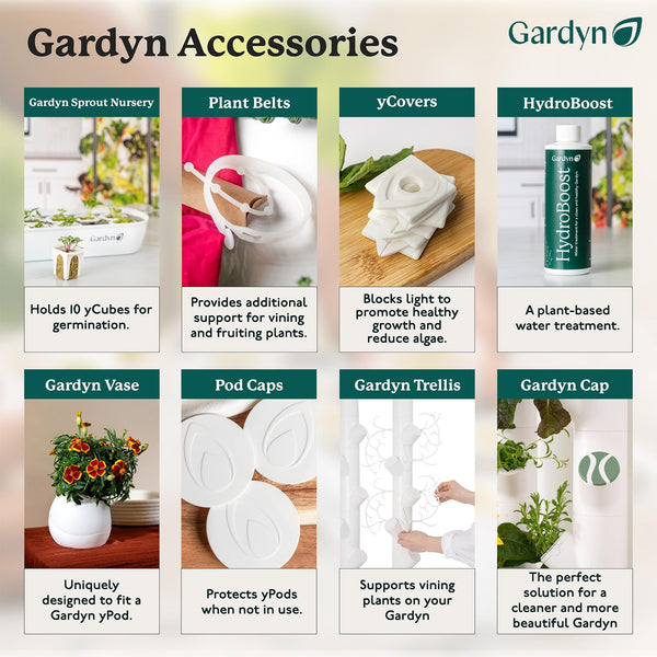 Gardyn Indoor Garden Nursery, Indoor Germination,Hydroponic Growing System - Mom Gifts -Seed Starter Tray Works w/Gardyn Home Indoor Tower Gardens, Vertical Garden Planters & Microgreens Growing Kits