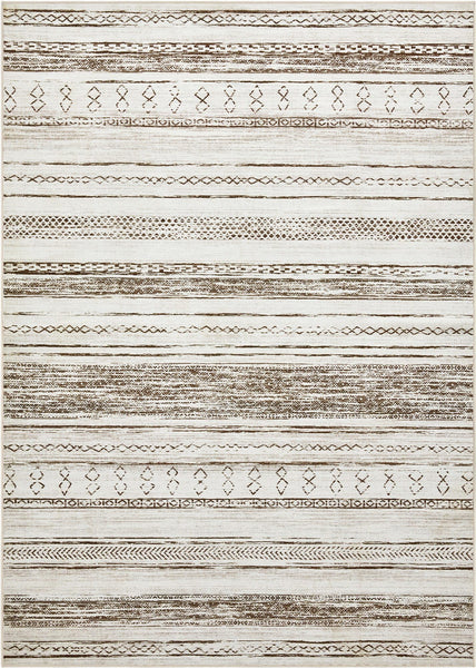Area Rug Living Room Rugs - 5x7 Washable Large Soft Neutral Boho Moroccan Bohemian Farmhouse Rug Indoor Floor Carpet for Bedroom Under Dining Table Home Office Decor - Cream Brown