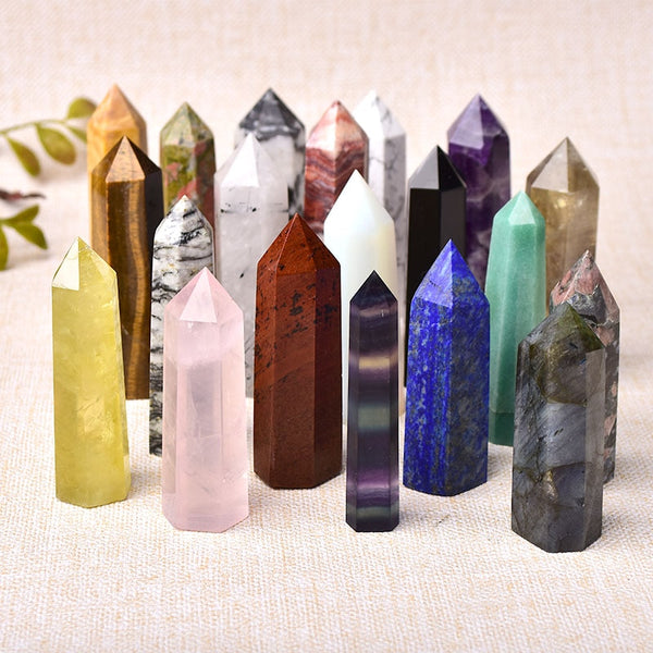 30 Color Natural Crystal Stones
